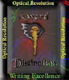 OPTICAL RESOLUTIONS AWARD OF WRITING EXCELLENCE